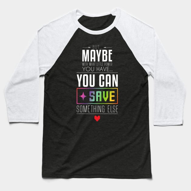 You can SAVE something else... Baseball T-Shirt by GusDynamite